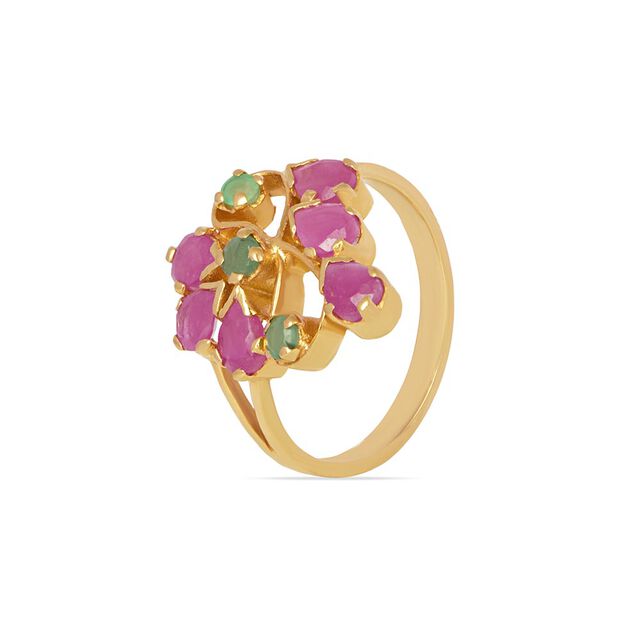 Tanishq 22KT Gold Finger Ring 2