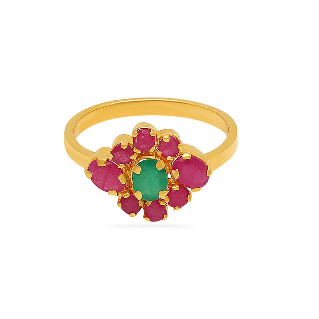 Intricate Floral Masterpiece Ring