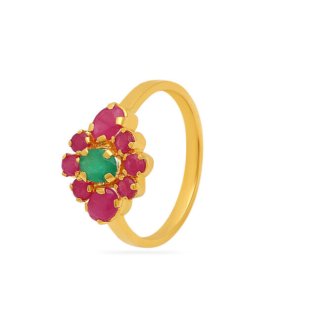 Intricate Floral Masterpiece Ring