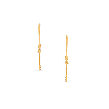 Tanishq 22KT Gold Hoop Earring for Women