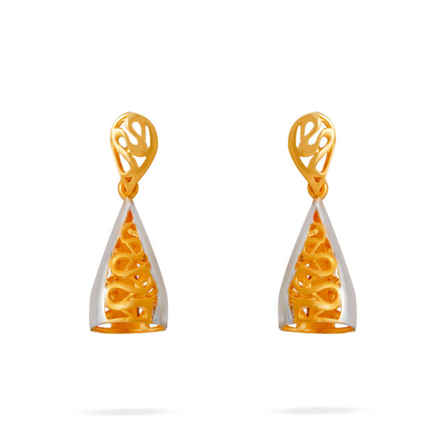 Tanishq Gold Earrings