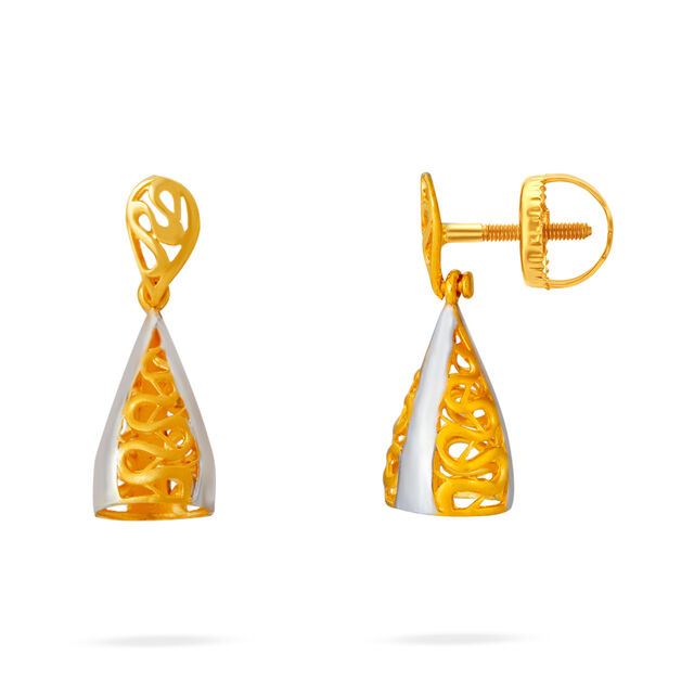 Tanishq Gold Earrings