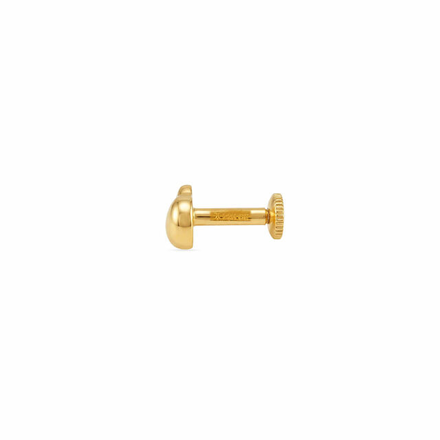 Tanishq 22KT Gold Nose Pin for Women 3