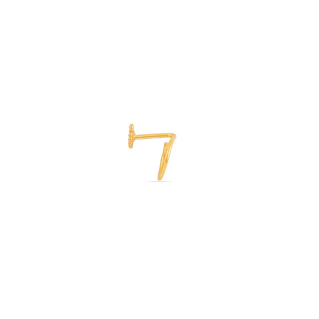Tanishq 22KT Gold Nose Pin for Women 4