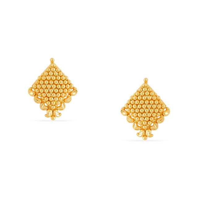 Tanishq 22KT Gold Earrings for Women 