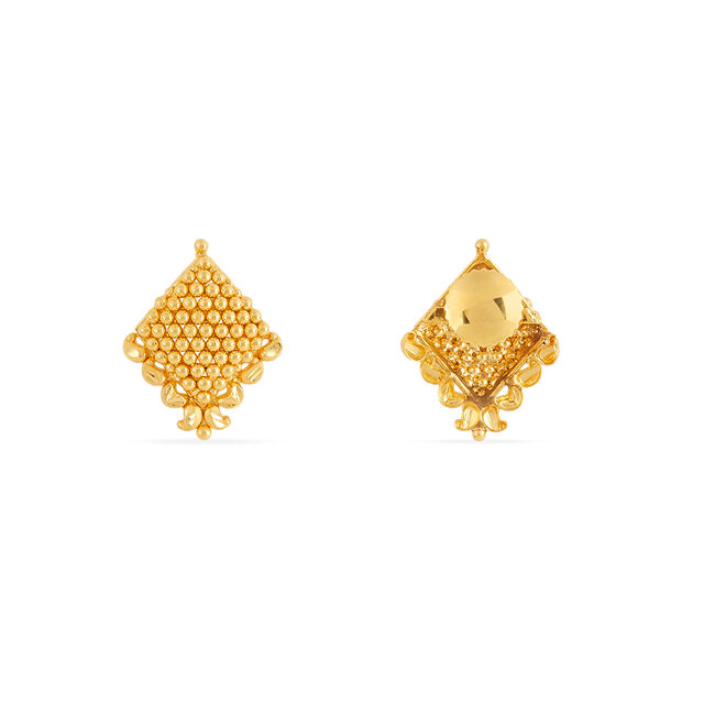 Tanishq 22KT Gold Earrings for Women 4