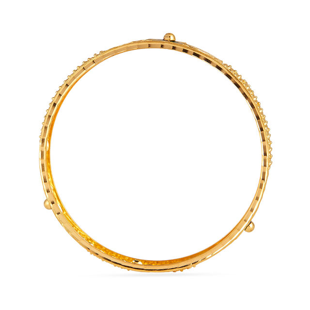 Tanishq 22KT Gold Bangle for Women 4