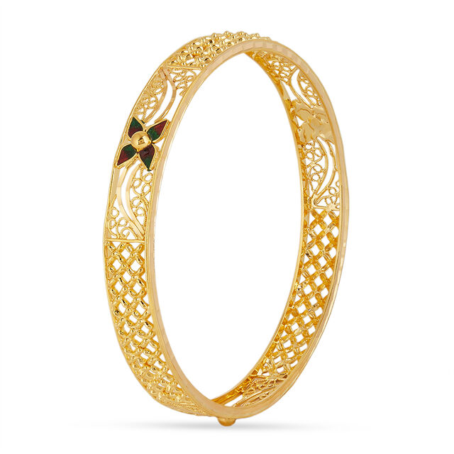 Tanishq 22KT Gold Bangle for Women 3