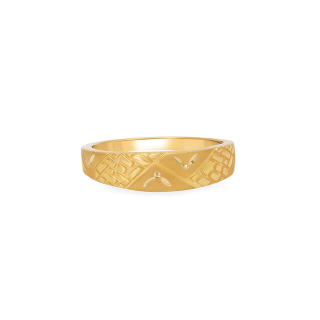 Tanishq 22KT Gold Finger Ring for Women