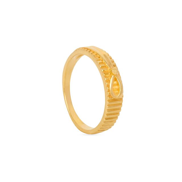 Tanishq 22KT Gold Finger Ring for Women 3