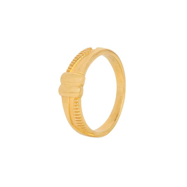 Tanishq 22KT Gold Finger Ring for Women 2