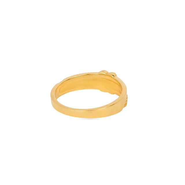 Tanishq 22KT Gold Finger Ring for Women 4