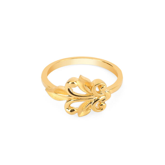 Tanishq 22KT Gold Finger Ring for Women