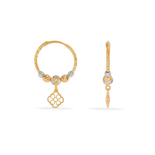 Tanishq 22KT Gold Earrings for Women 4