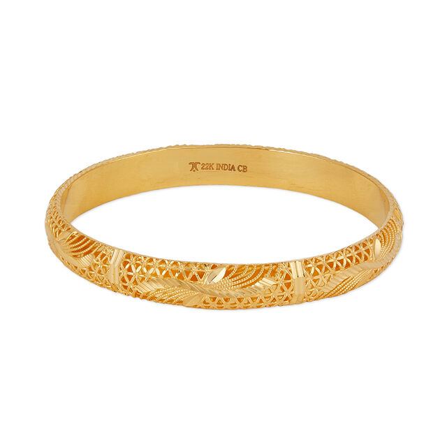 Tanishq 22KT Gold Bangle for Women 