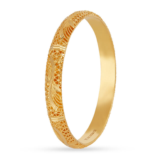 Tanishq 22KT Gold Bangle for Women 3