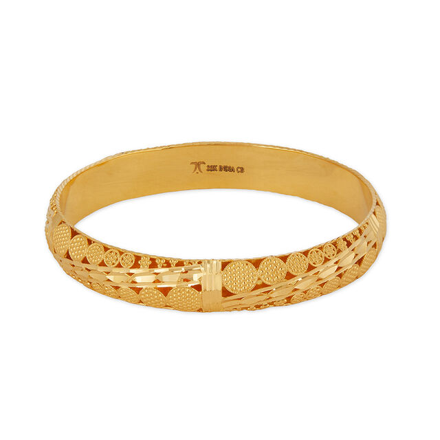 Tanishq 22KT Gold Bangle for Women 