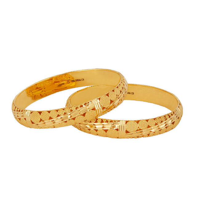 Tanishq 22KT Gold Bangle for Women 2