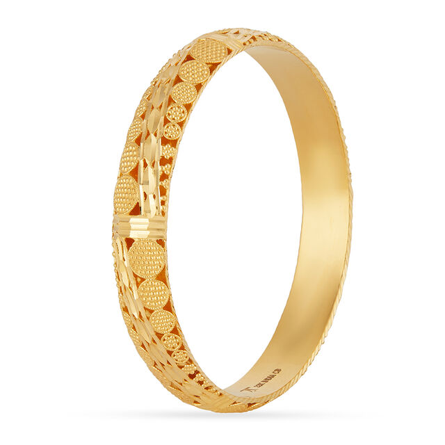 Tanishq 22KT Gold Bangle for Women 3