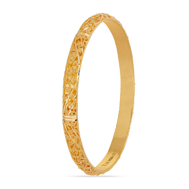 Tanishq 22KT Gold Bangle for Women 3