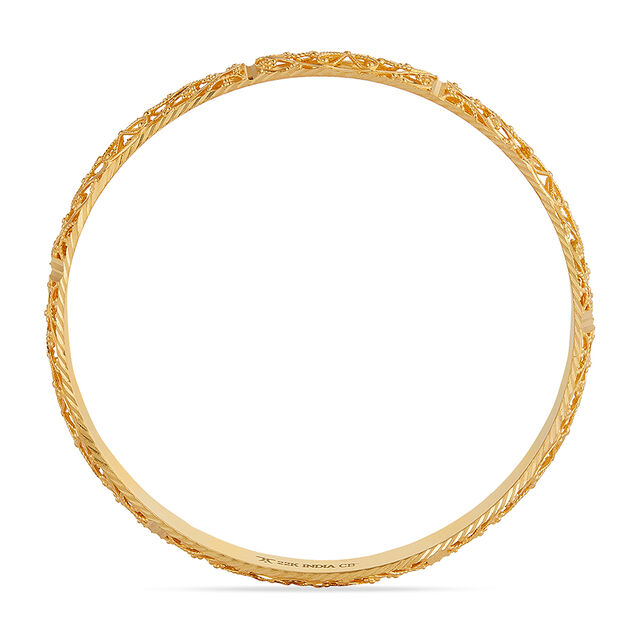 Tanishq 22KT Gold Bangle for Women 4
