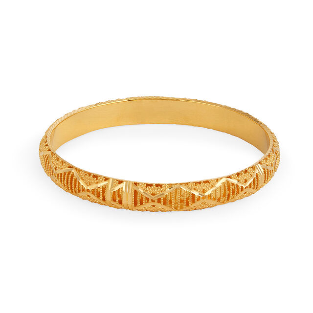 Tanishq 22KT Gold Bangle for Women 