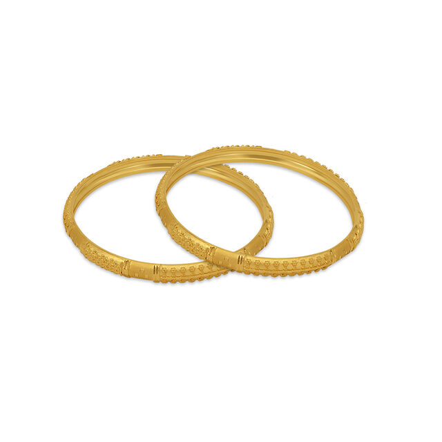 Tanishq 22 Karat Gold Bangle for Women
