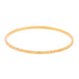 Elegant Diamond-Patterned Gold Bangle 3