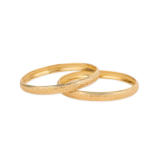 Tanishq 22KT Gold Bangle for Women 