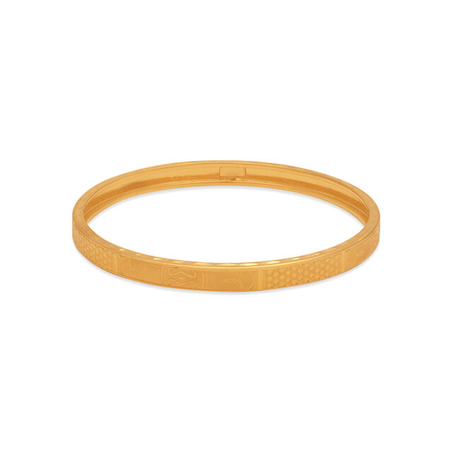 Elegant Honeycomb Lamp Bangle 