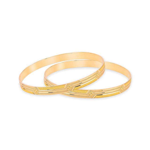 Tanishq 22KT Gold Bangle for Women