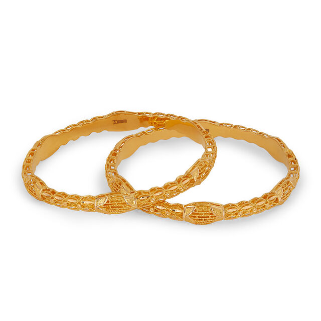 Tanishq 22KT Gold Bangle for Women 2