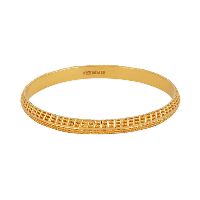 Tanishq 22KT Gold Bangle for Women 