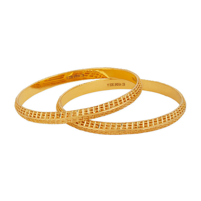 Tanishq 22KT Gold Bangle for Women 2