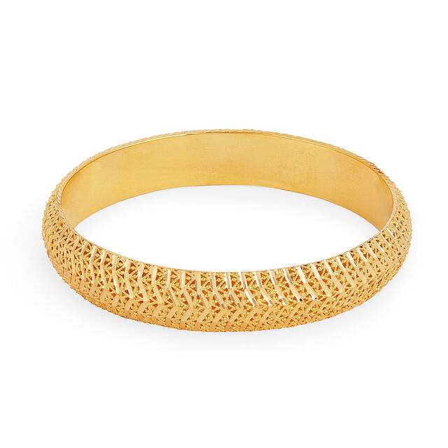 Tanishq 22KT Gold Bangle for Women 