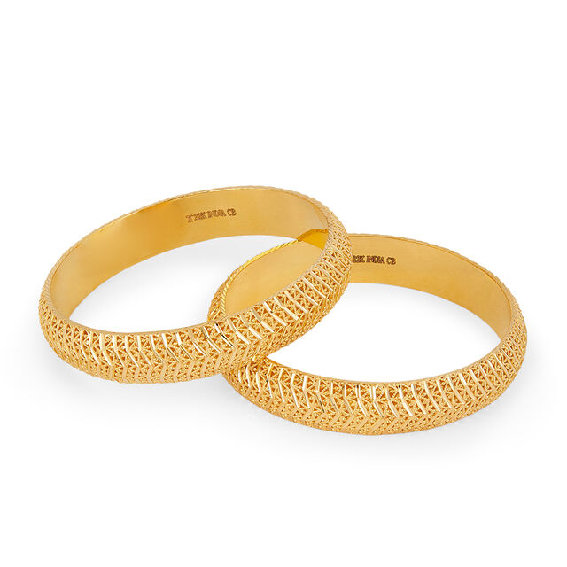 Tanishq 22KT Gold Bangle for Women 2