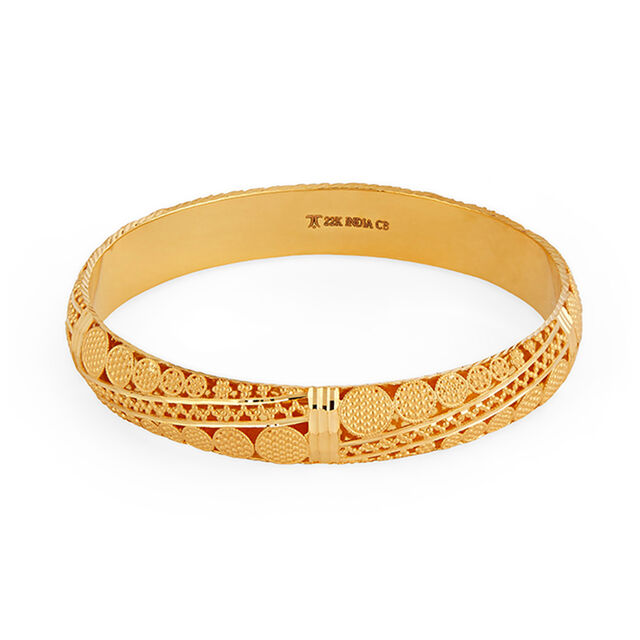 Tanishq 22KT Gold Bangle for Women 