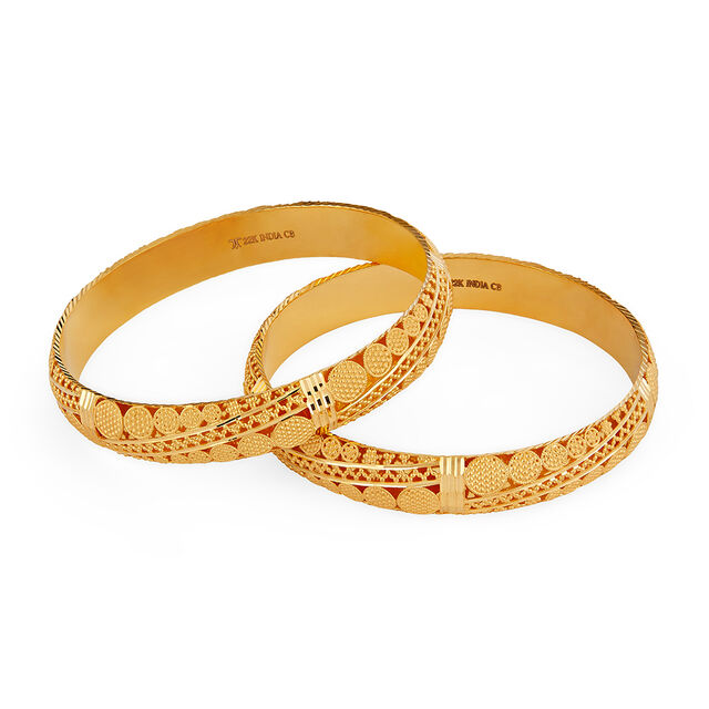 Tanishq 22KT Gold Bangle for Women 3