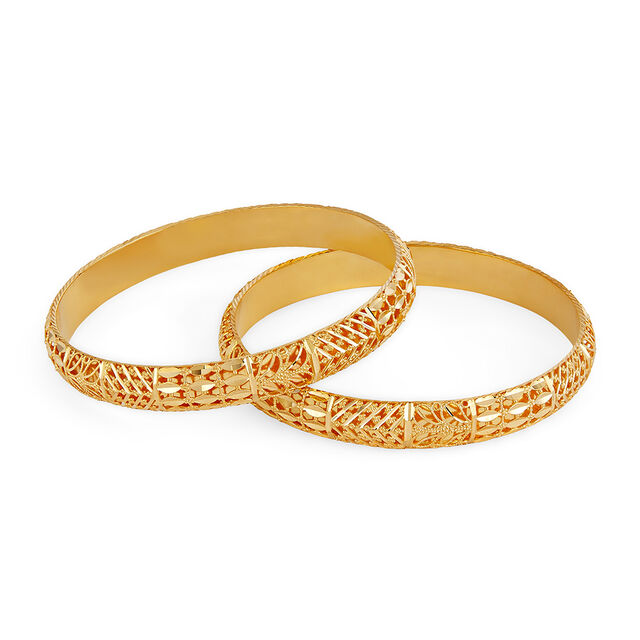 Tanishq 22KT Gold Bangle for Women 3