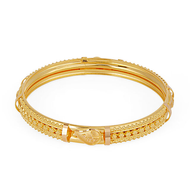 Tanishq 22KT Gold Bangle for Women 