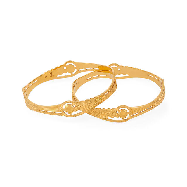 Tanishq 22KT Gold Bangle for Women 4