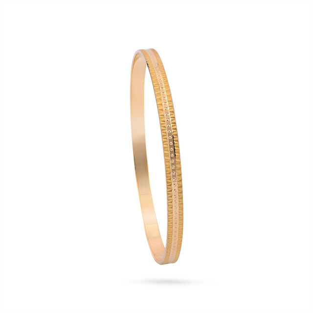 Geometric Motif Circular Bangle 2