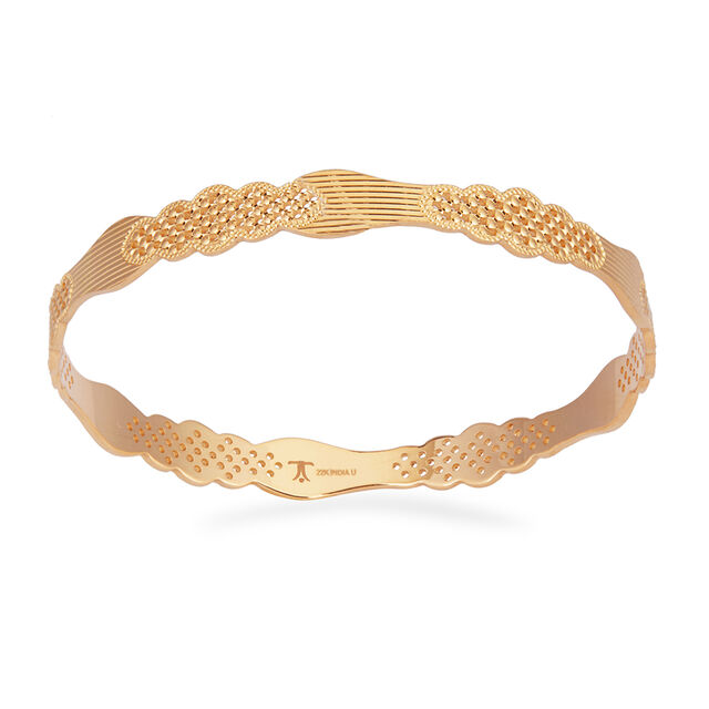 Tanishq 22KT Gold Bangle for Women 4