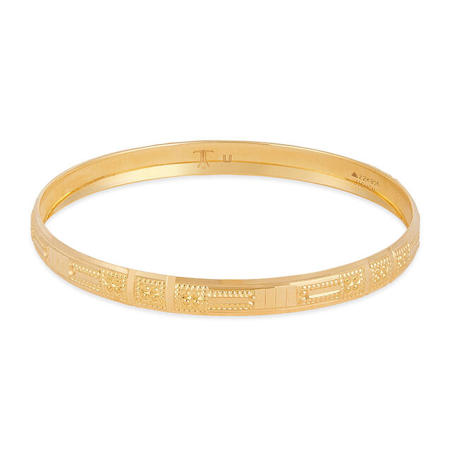 Tanishq 22KT Gold Bangle for Women 