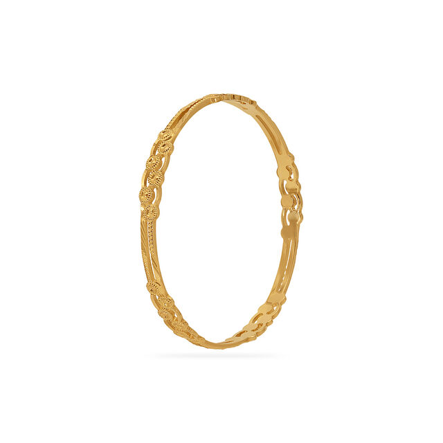 Tanishq 22KT  Gold Bangle  for Women 