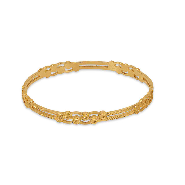 Tanishq 22KT  Gold Bangle  for Women 2