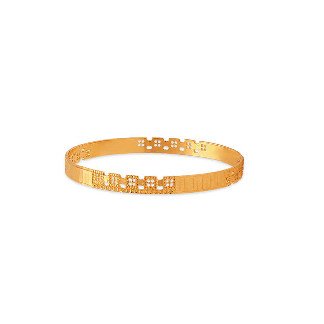 Modern Architectural-Inspired Bangle