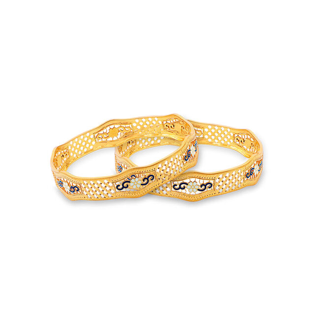 Tanishq 22KT Gold Bangle for Women