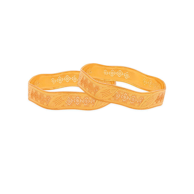 Tanishq 22KT Gold Bangle for Women