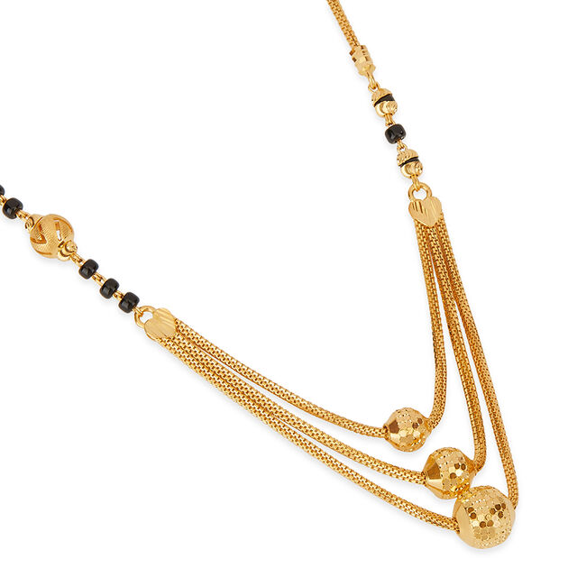 Tanishq 22KT Gold Mangalsutra for Women 3